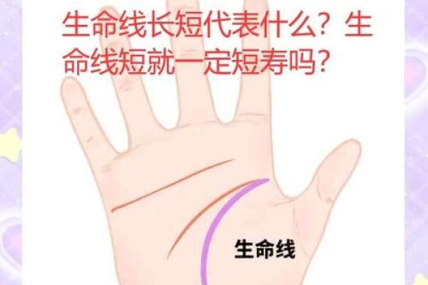 风水手相：生命线短的女人短命吗