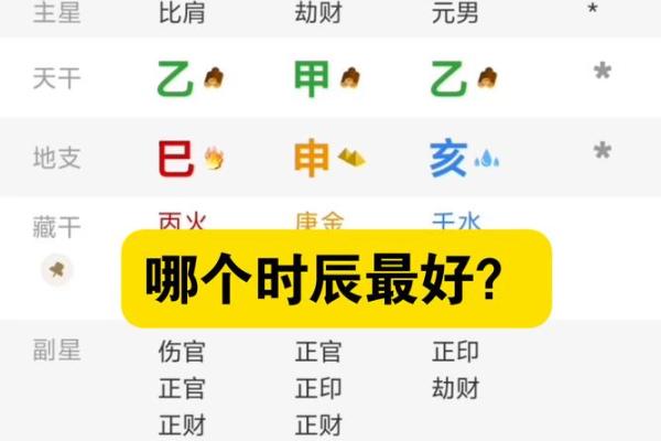 八字印在地支