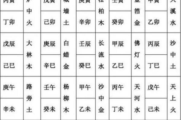 传承国学文化，算命入门，六十甲子纳音