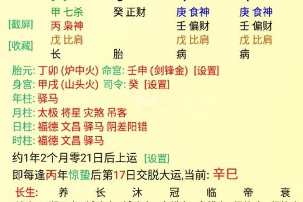 八字中印