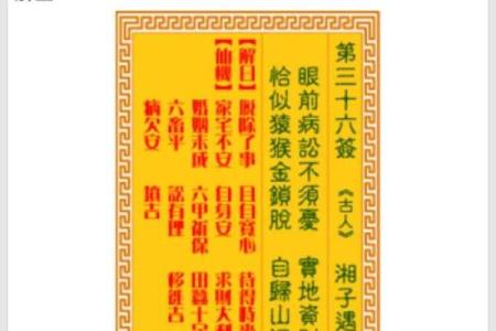 观音灵签42签求事业财运
