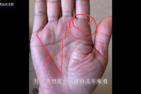 手相流年图算命——百发百中