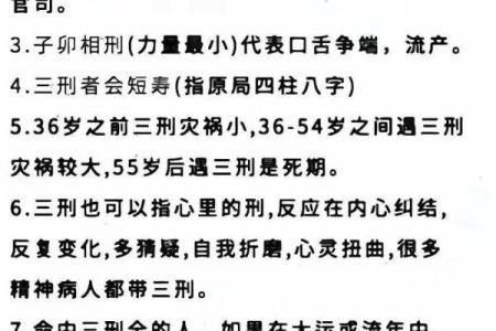 八字论刑