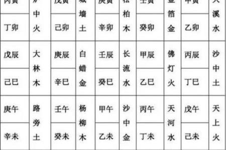 传承国学文化，算命入门，六十甲子纳音