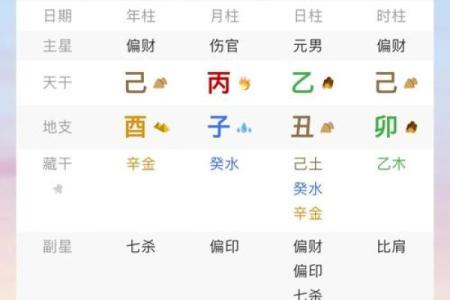 八字怎样看财官印食伤